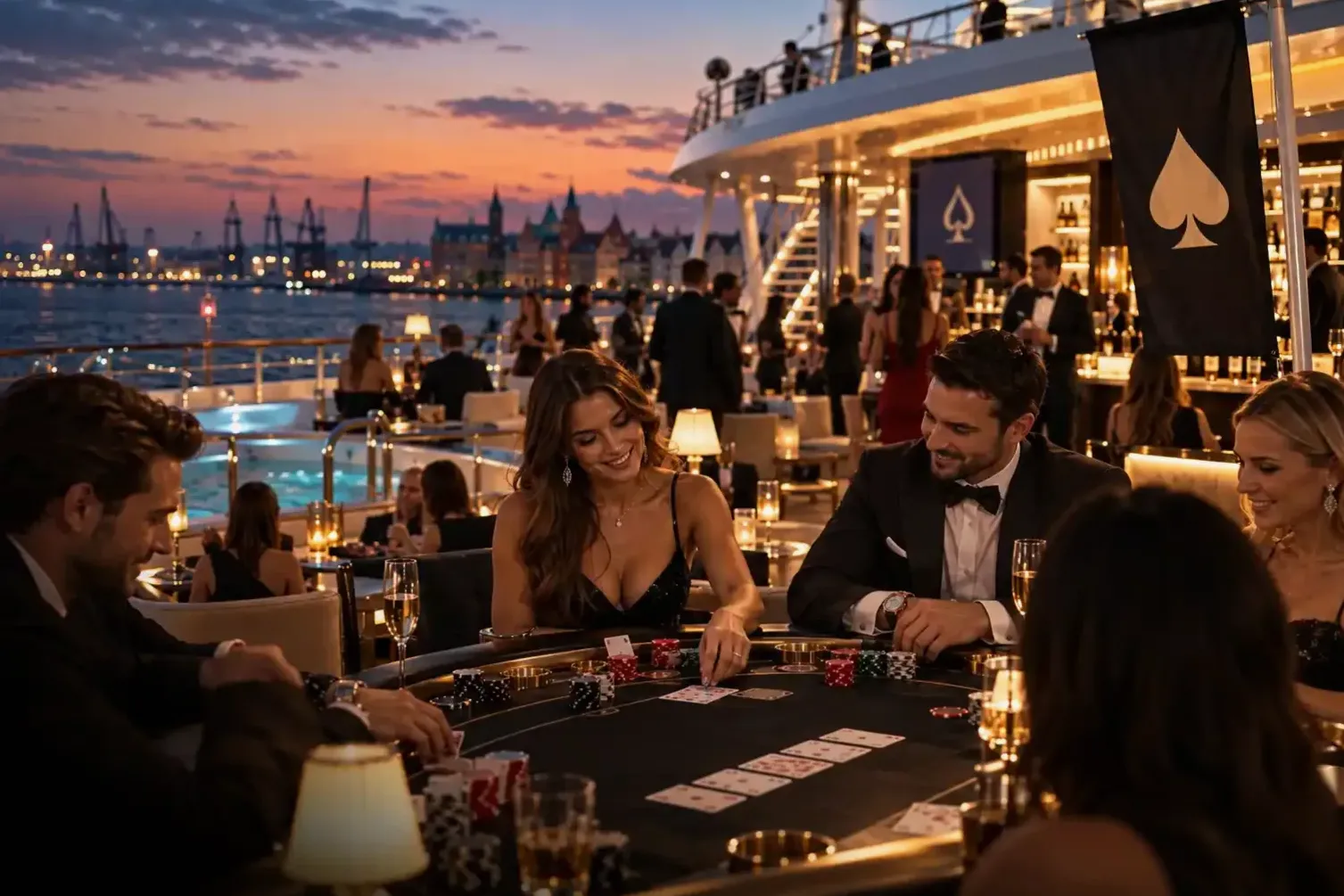 Serwis przy stole VIP